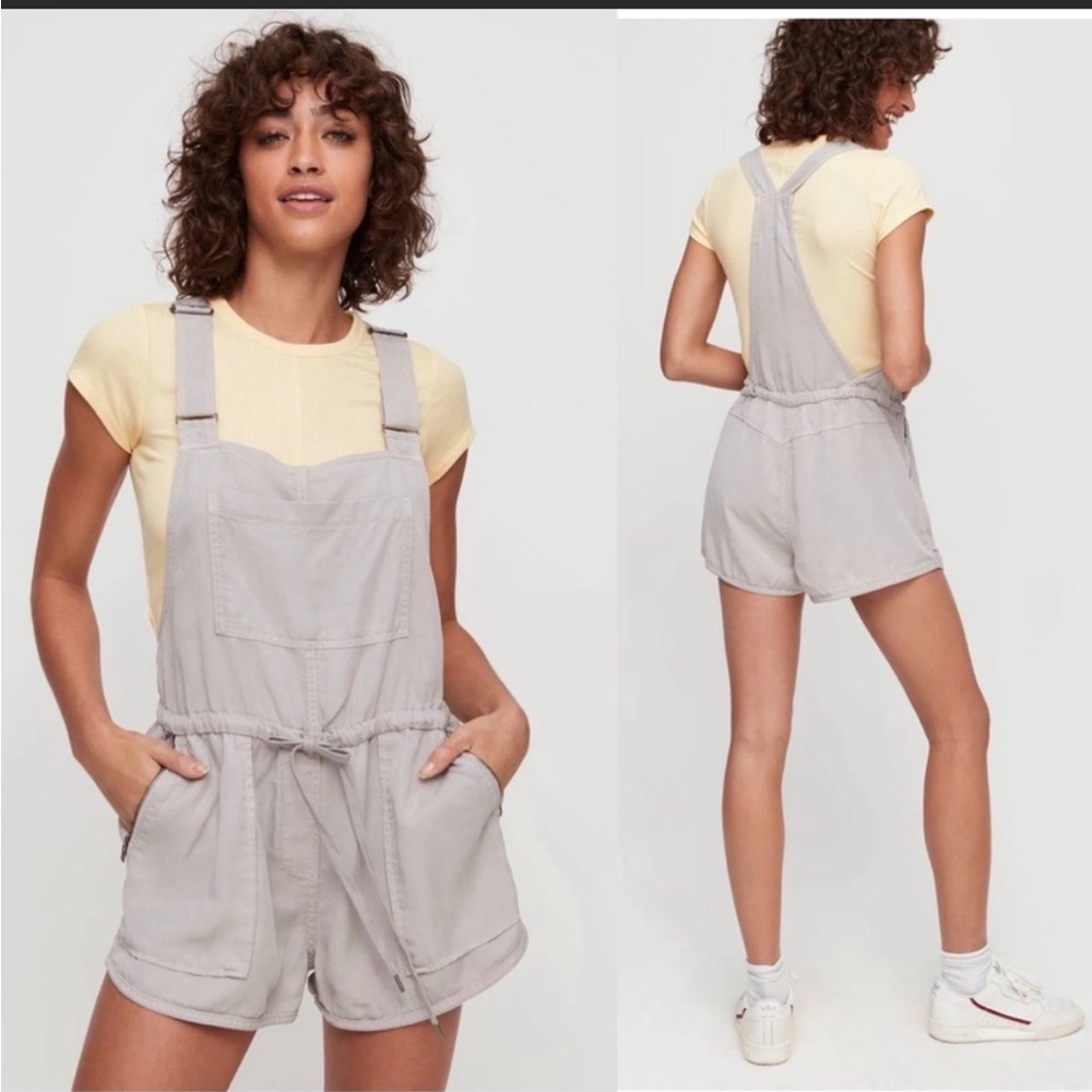 Aritzia Wilfred Free Beatriz Romper Ashen Overalls XXS - Only Worn Once